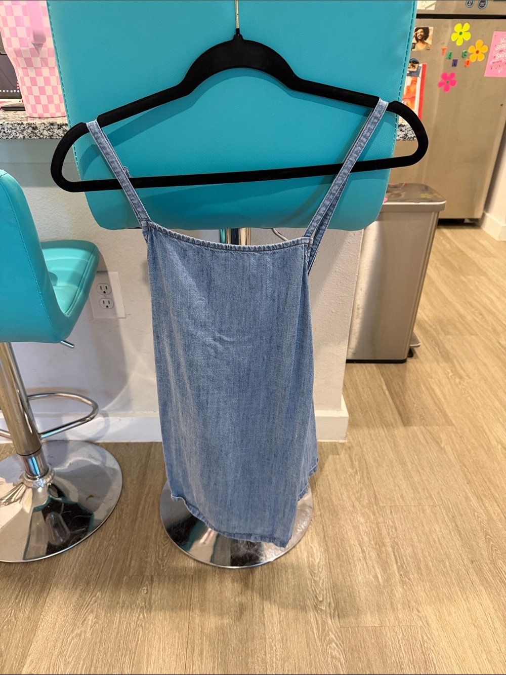 Michael Stars Light Blue Denim Cami